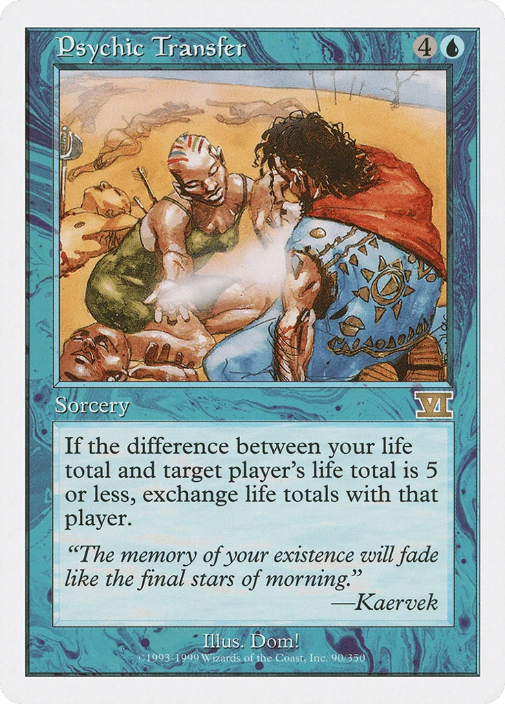 Psychic Transfer · Classic Sixth Edition
