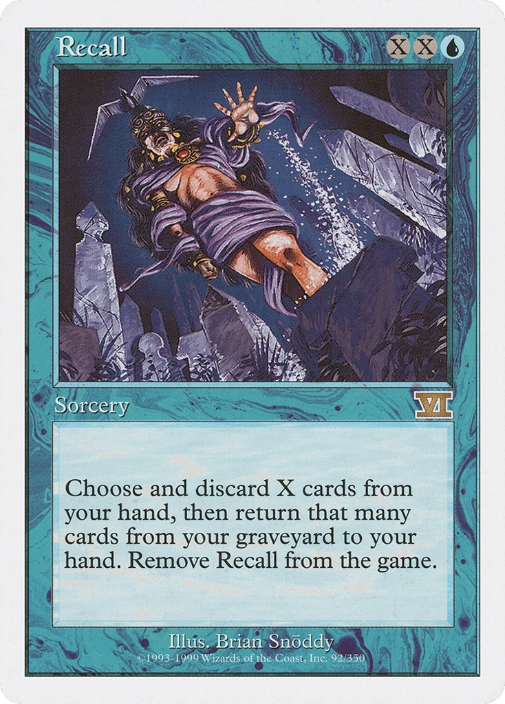 Recall · Classic Sixth Edition