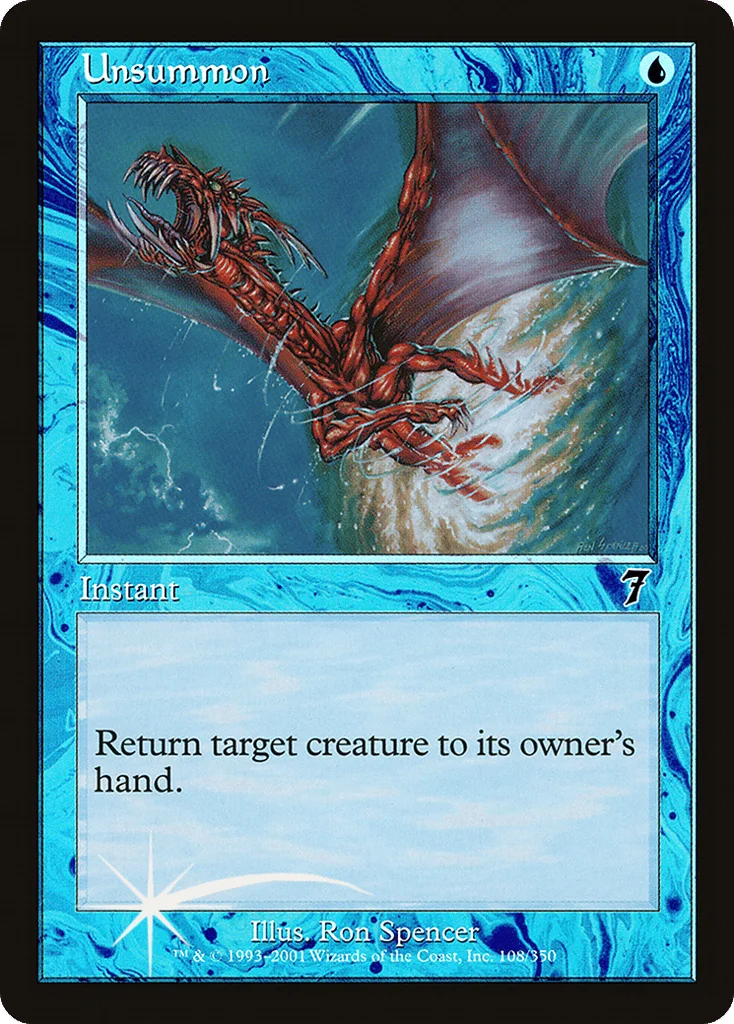 Unsummon · Seventh Edition