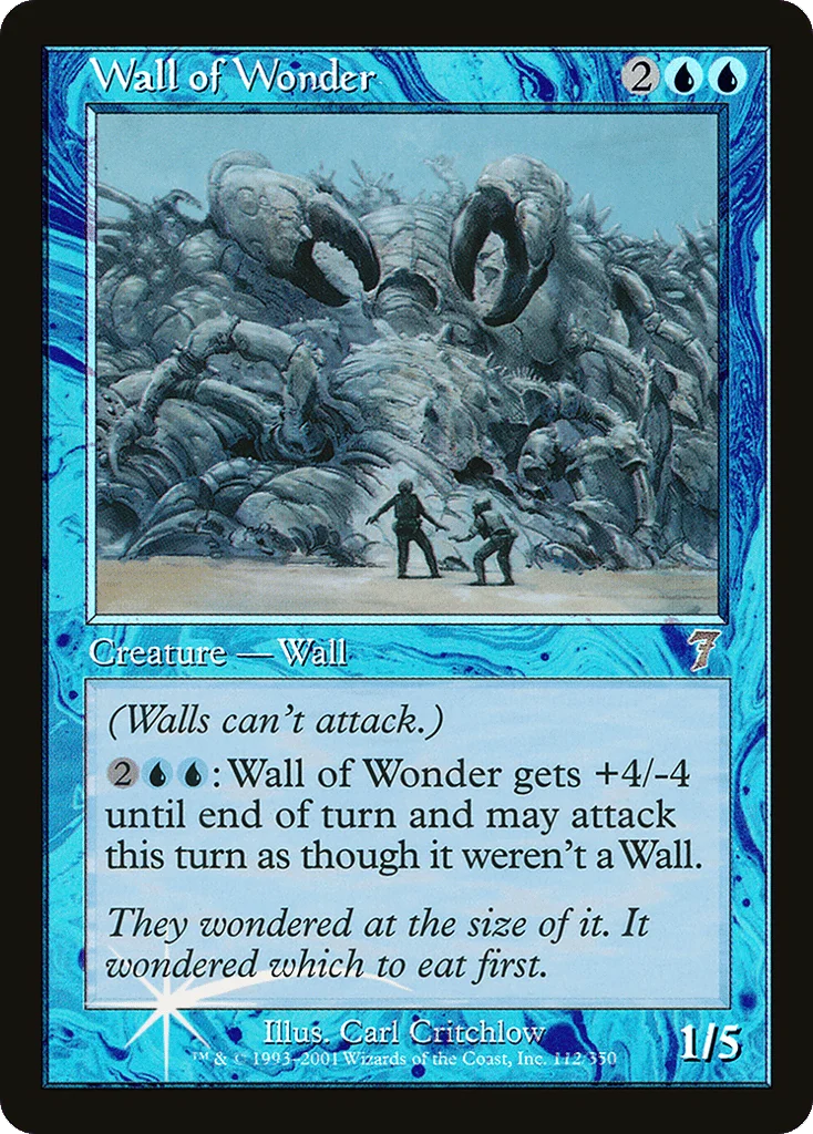 Wall of Wonder · Seventh Edition