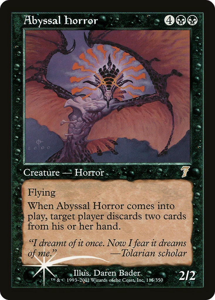 Abyssal Horror · Seventh Edition