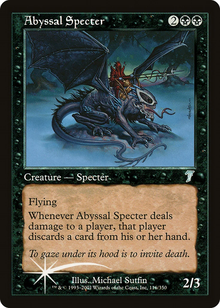 Abyssal Specter · Seventh Edition