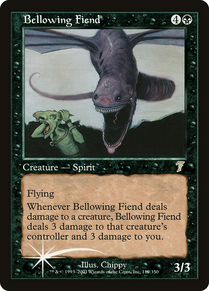 Bellowing Fiend · Seventh Edition