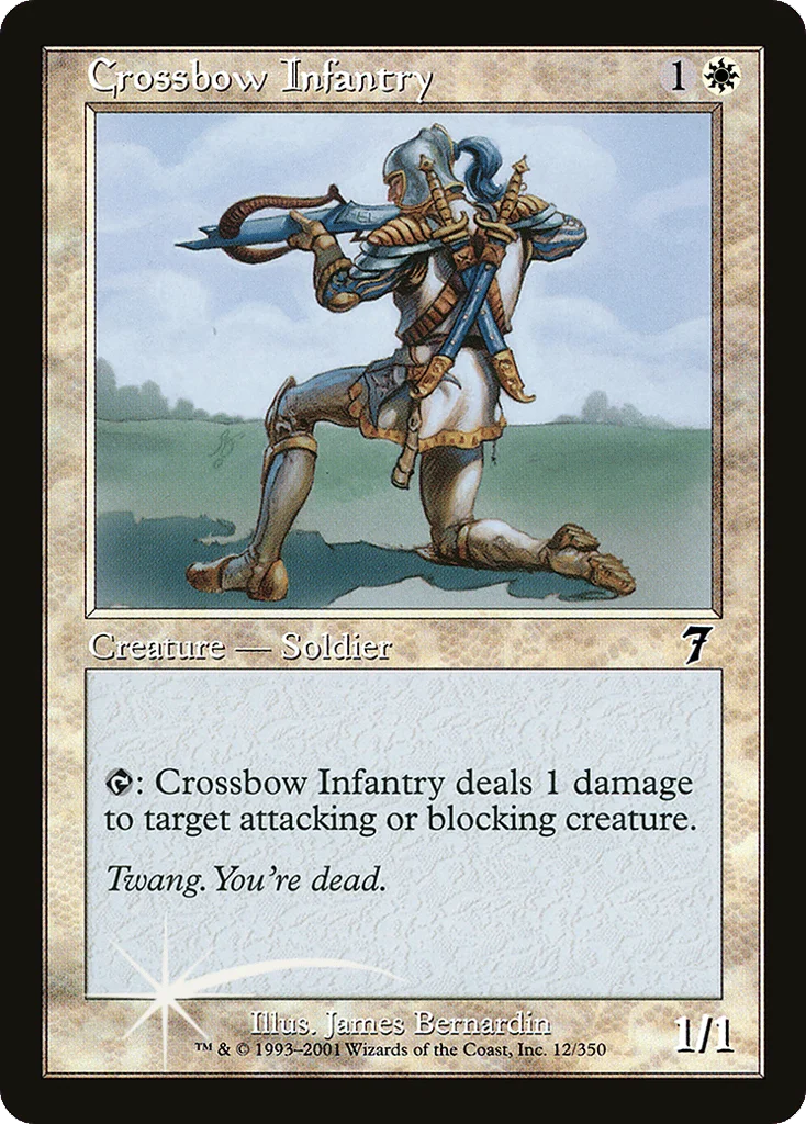 Crossbow Infantry · Seventh Edition
