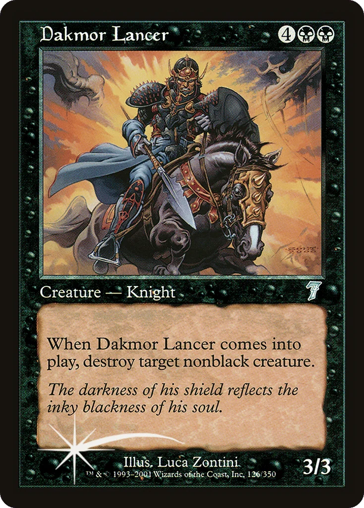 Dakmor Lancer · Seventh Edition