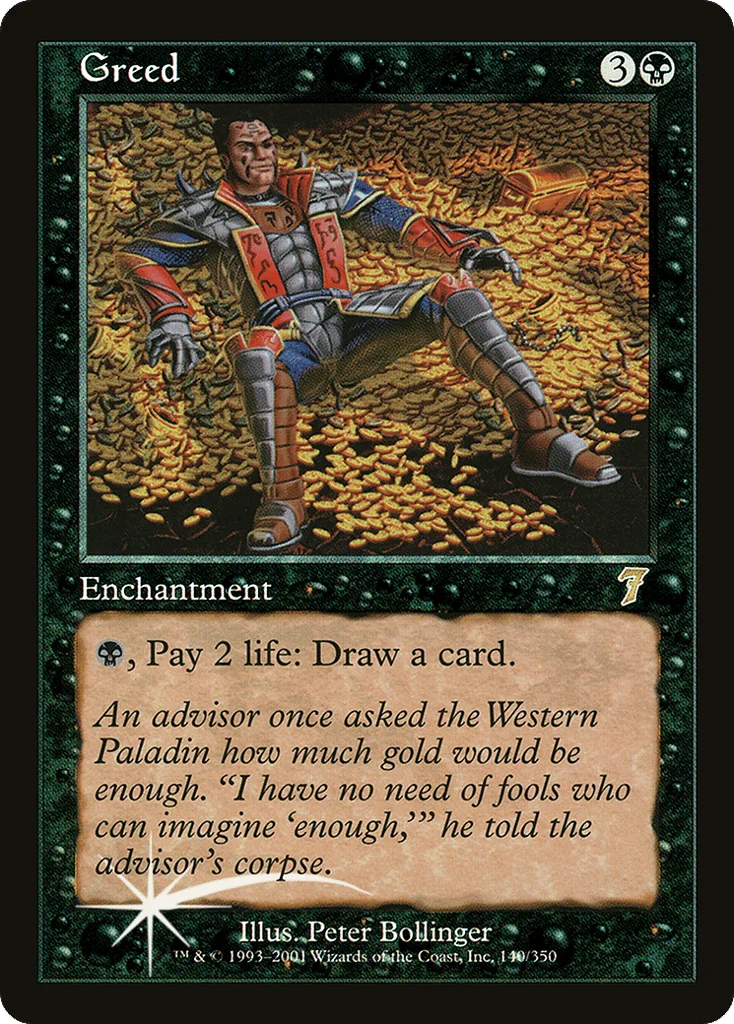 Greed · Seventh Edition