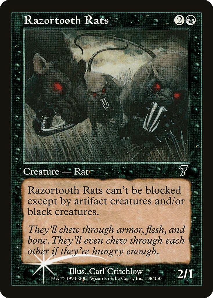 Razortooth Rats · Seventh Edition