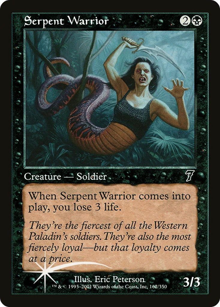 Serpent Warrior · Seventh Edition