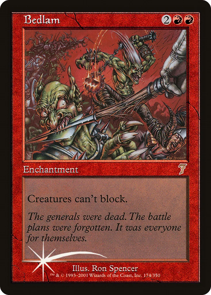 Bedlam · Seventh Edition