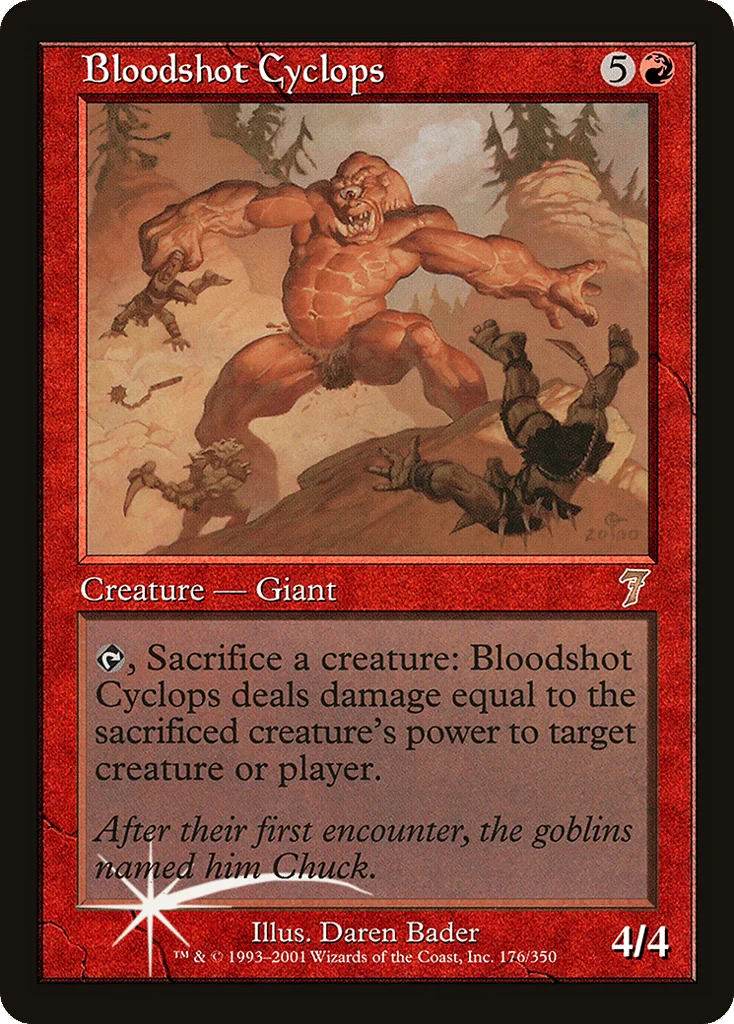 Bloodshot Cyclops · Seventh Edition