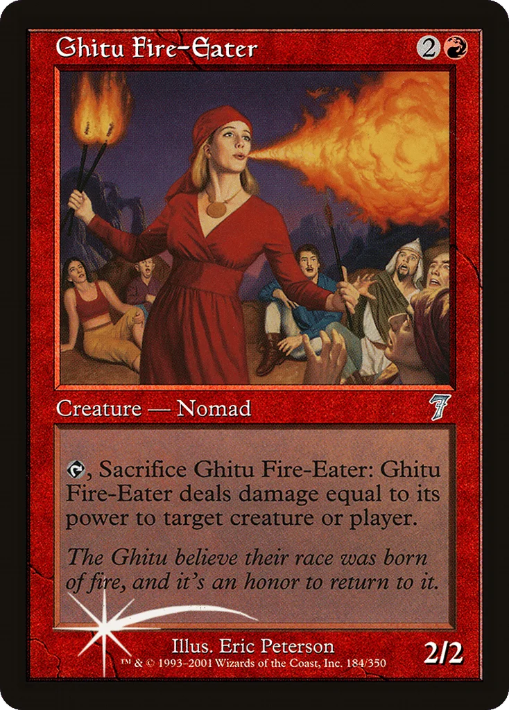Ghitu Fire-Eater · Seventh Edition