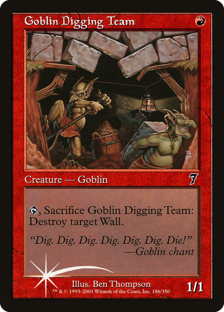Goblin Digging Team · Seventh Edition