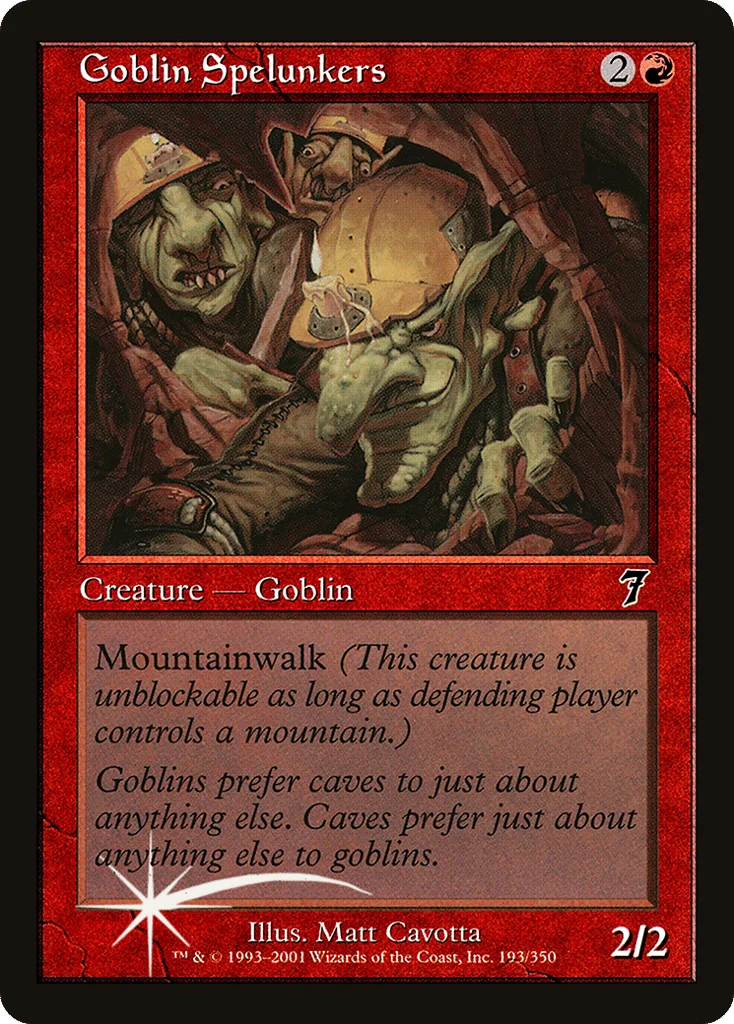 Goblin Spelunkers · Seventh Edition