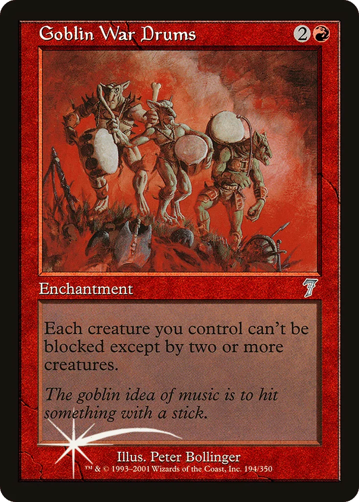 Goblin War Drums · Seventh Edition