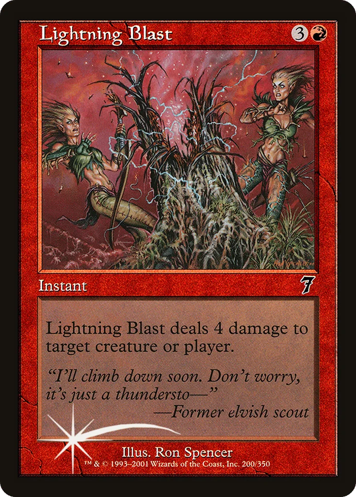 Lightning Blast · Seventh Edition