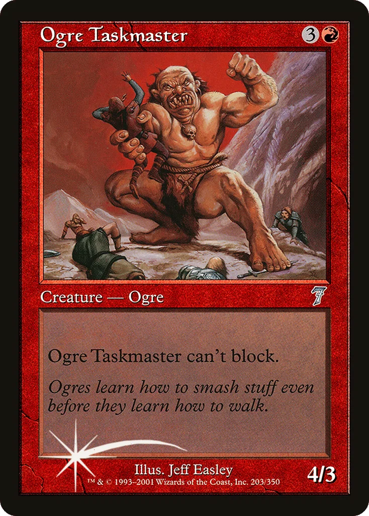 Ogre Taskmaster · Seventh Edition