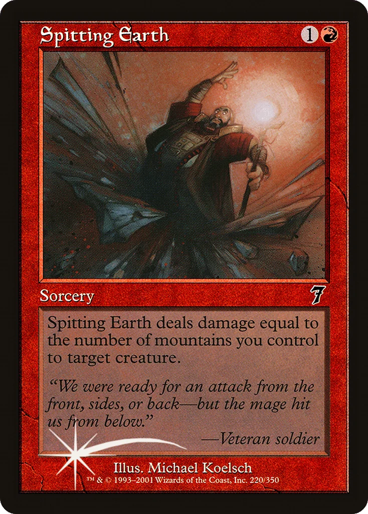 Spitting Earth · Seventh Edition