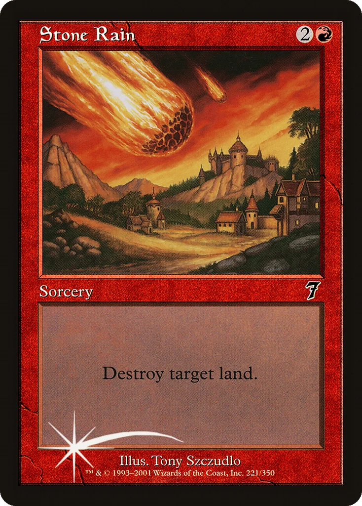 Stone Rain · Seventh Edition