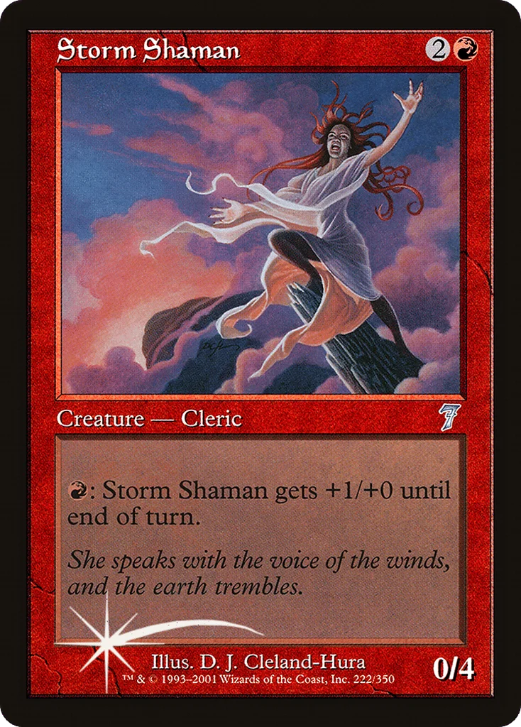 Storm Shaman · Seventh Edition