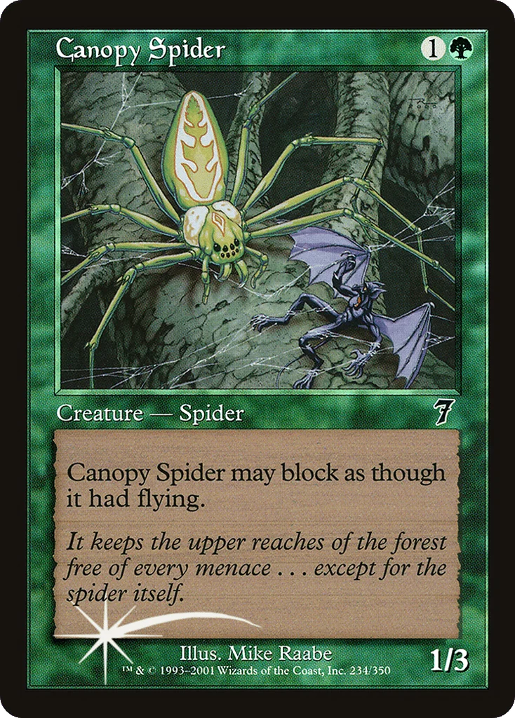 Canopy Spider · Seventh Edition
