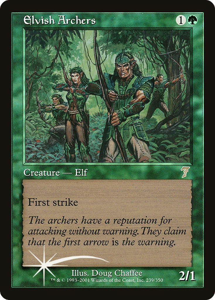 Elvish Archers · Seventh Edition