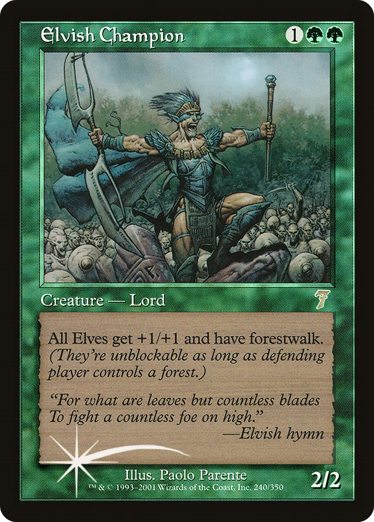 Elvish Champion · Seventh Edition