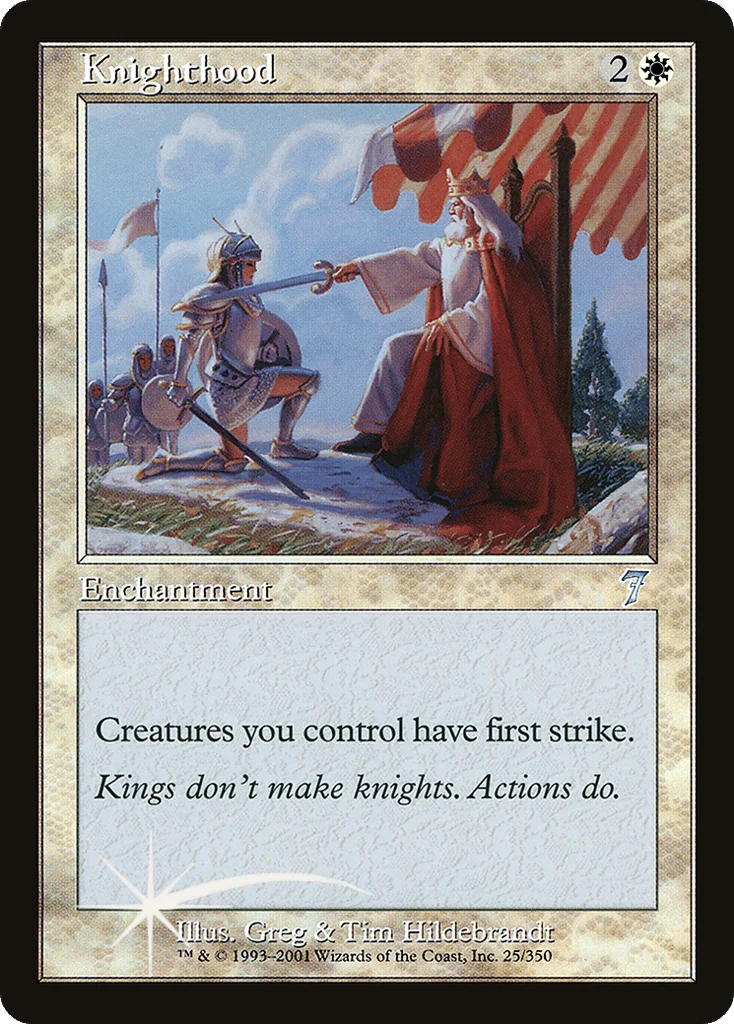 Knighthood · Seventh Edition