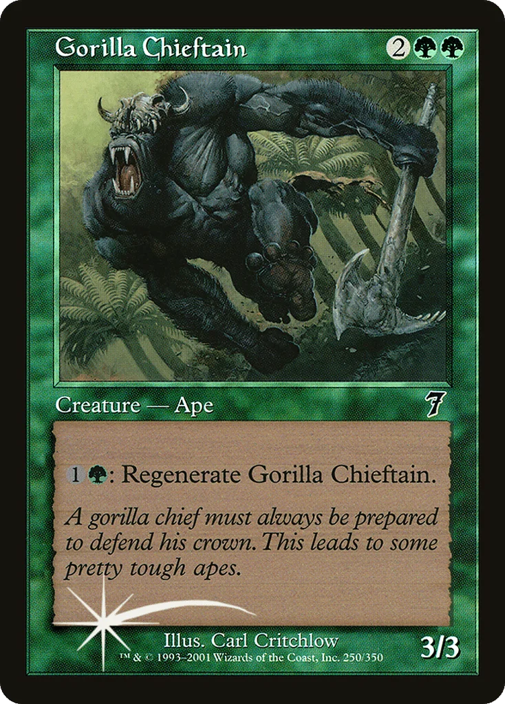 Gorilla Chieftain · Seventh Edition
