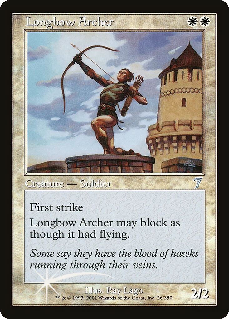 Longbow Archer · Seventh Edition