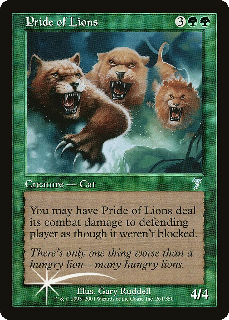 Pride of Lions · Seventh Edition