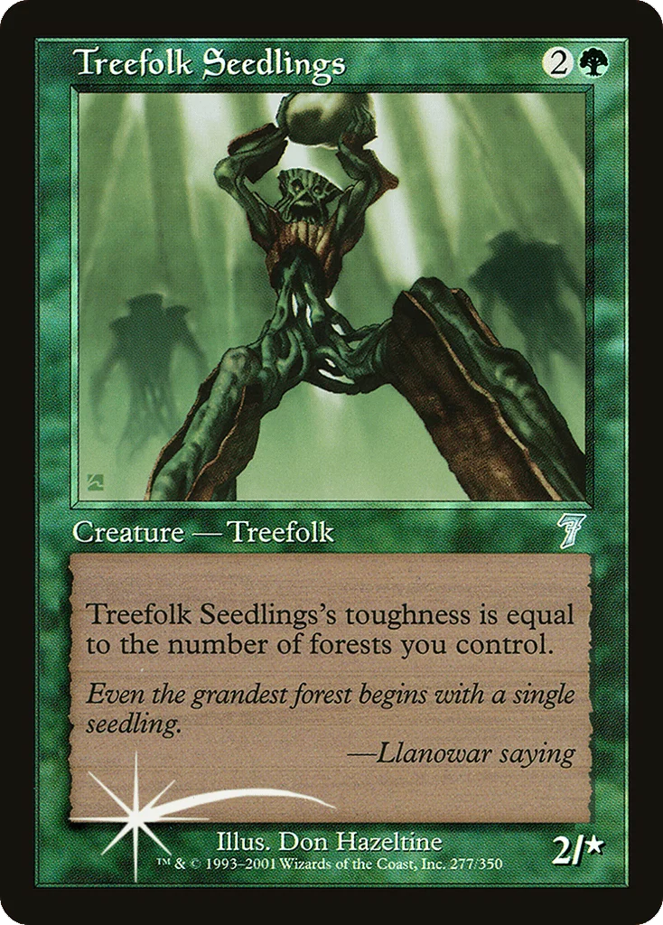 Treefolk Seedlings · Seventh Edition