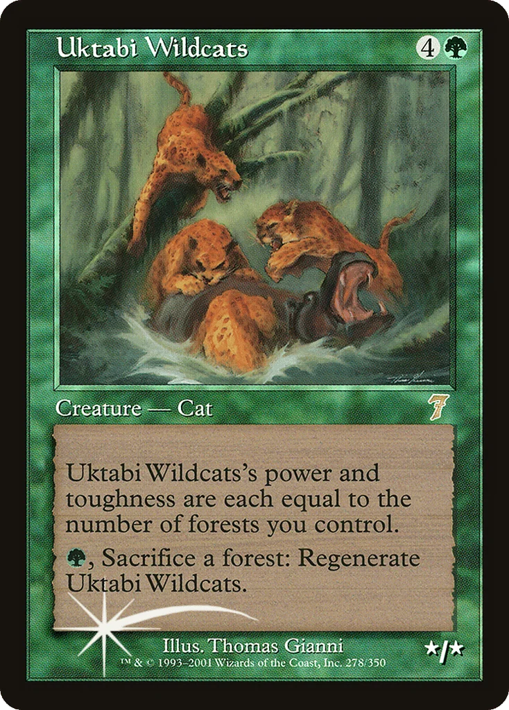 Uktabi Wildcats · Seventh Edition