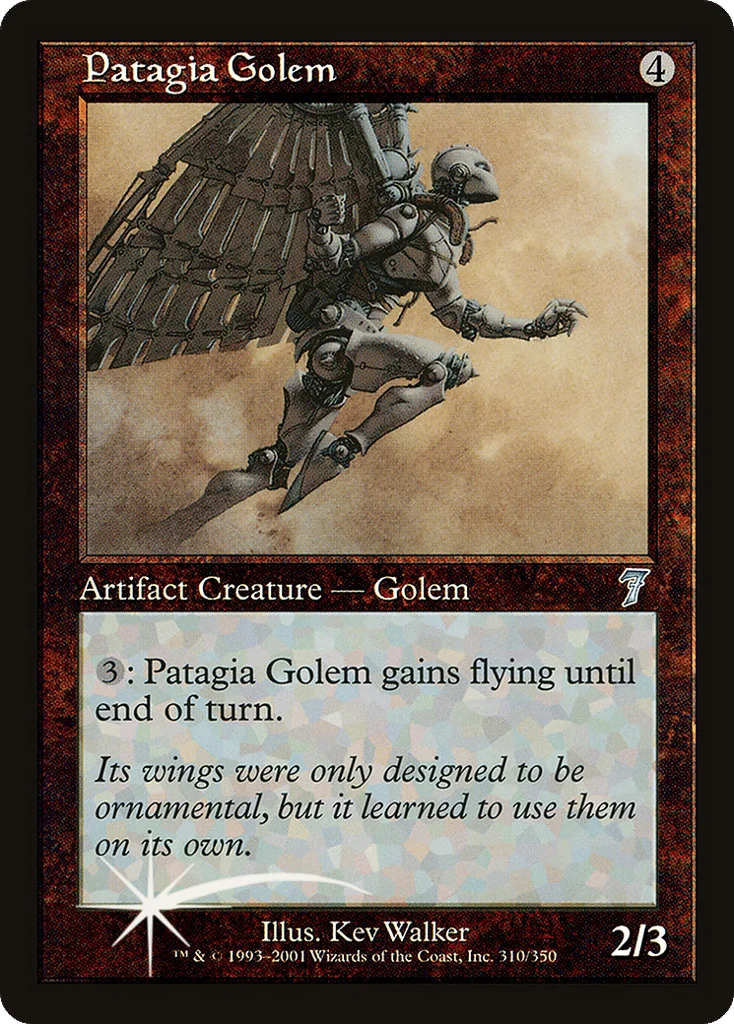 Patagia Golem · Seventh Edition