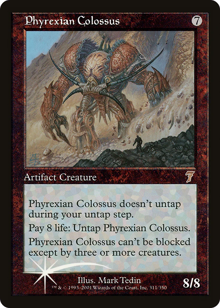 Phyrexian Colossus · Seventh Edition