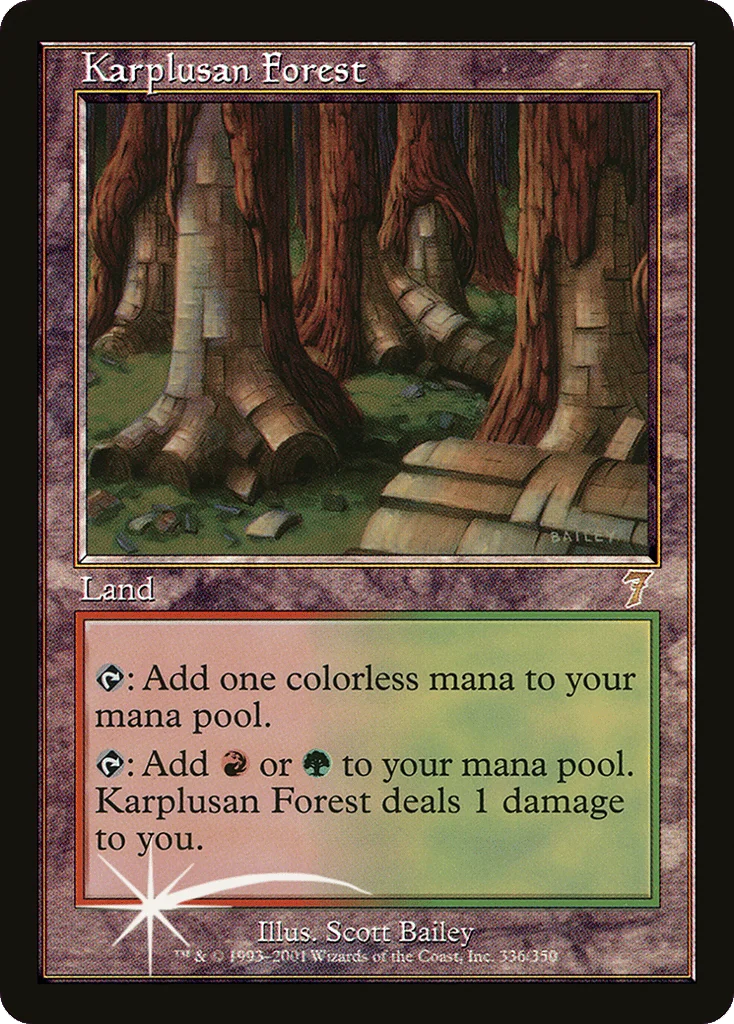 Karplusan Forest · Seventh Edition