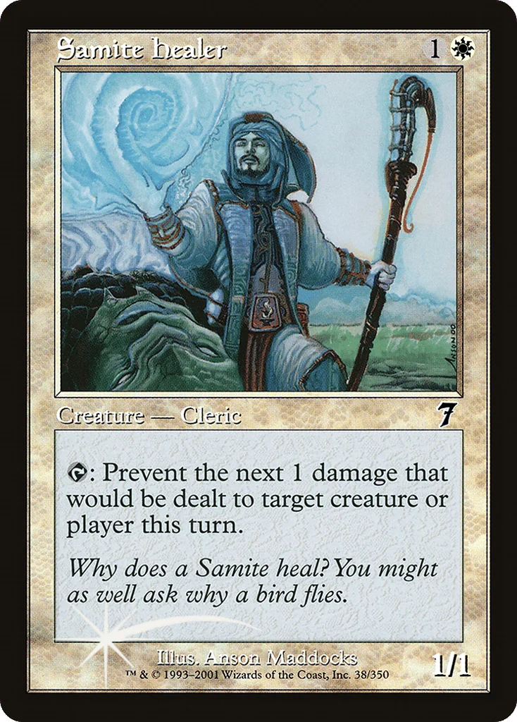 Samite Healer · Seventh Edition