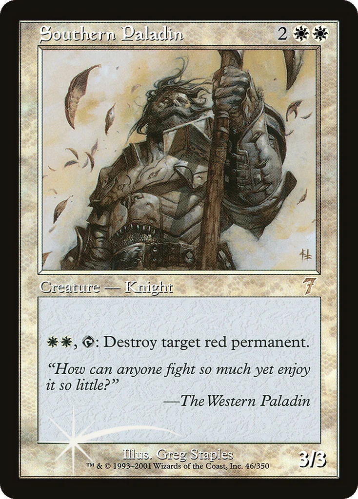 Southern Paladin · Seventh Edition