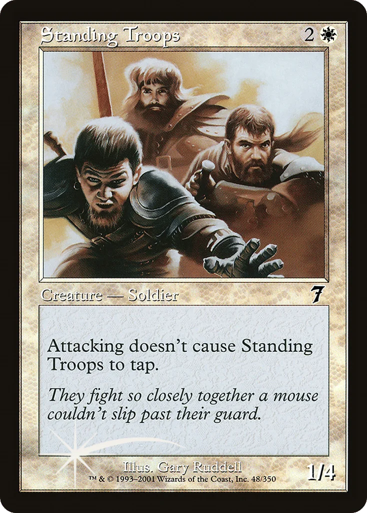 Standing Troops · Seventh Edition