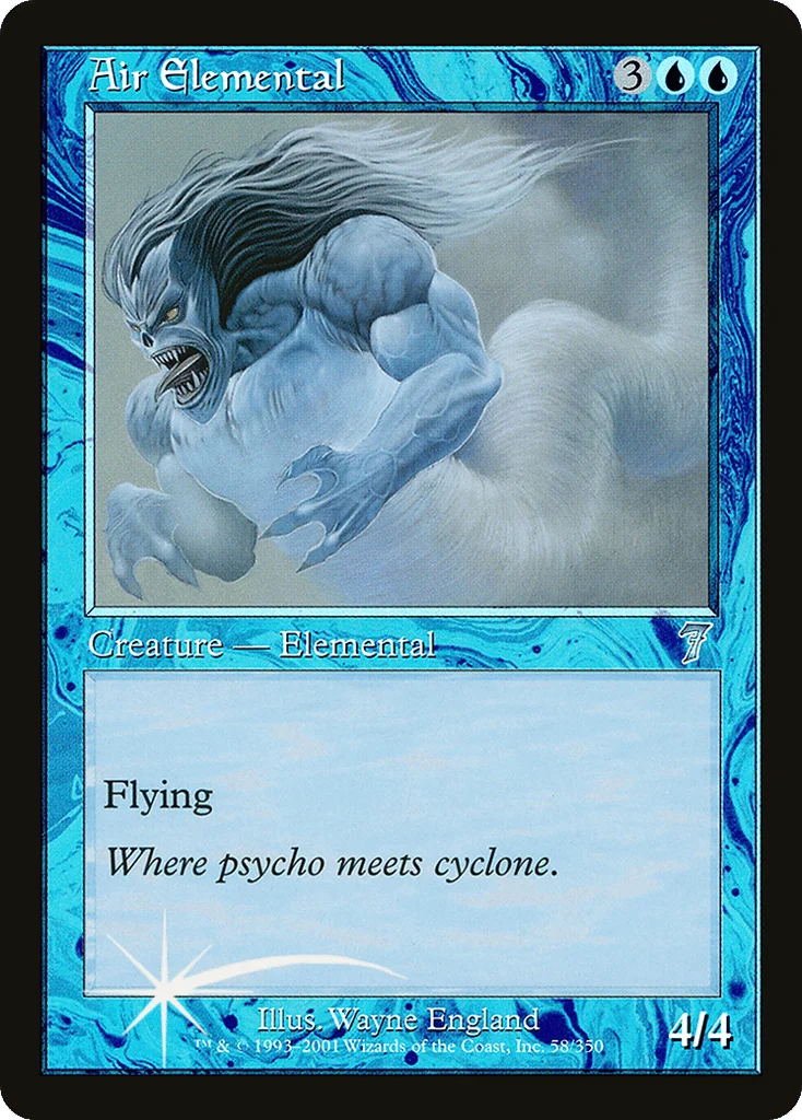 Air Elemental · Seventh Edition