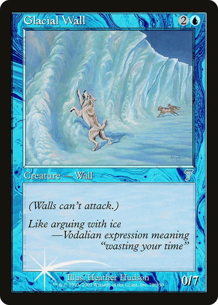 Glacial Wall · Seventh Edition