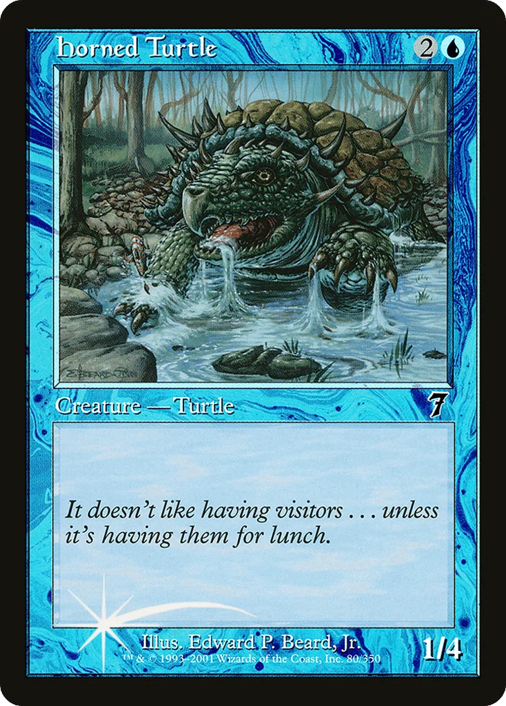 Horned Turtle · Seventh Edition