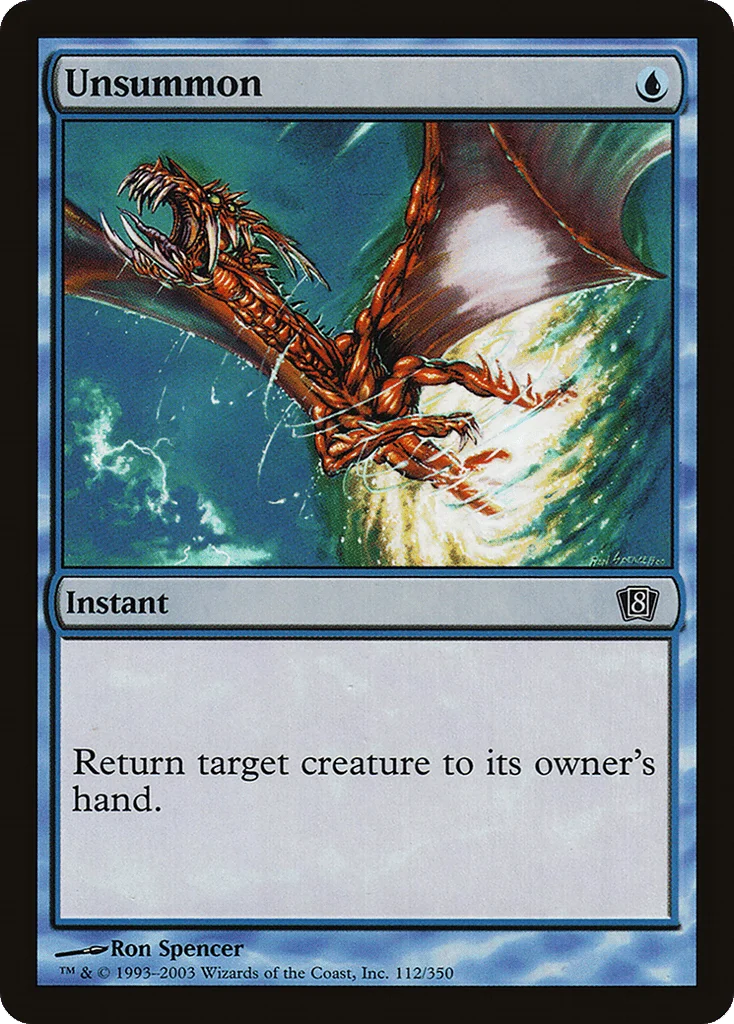 Unsummon · Eighth Edition