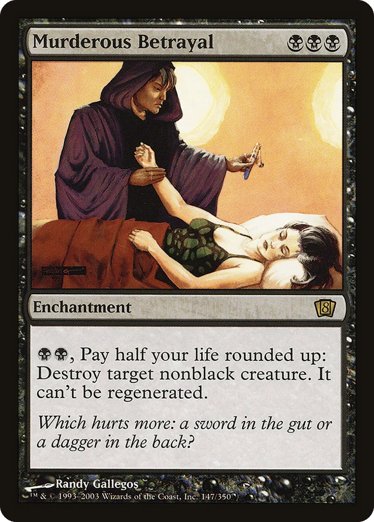Murderous Betrayal · Eighth Edition