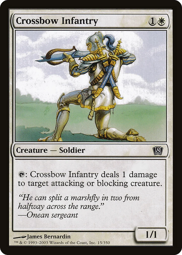 Crossbow Infantry · Eighth Edition