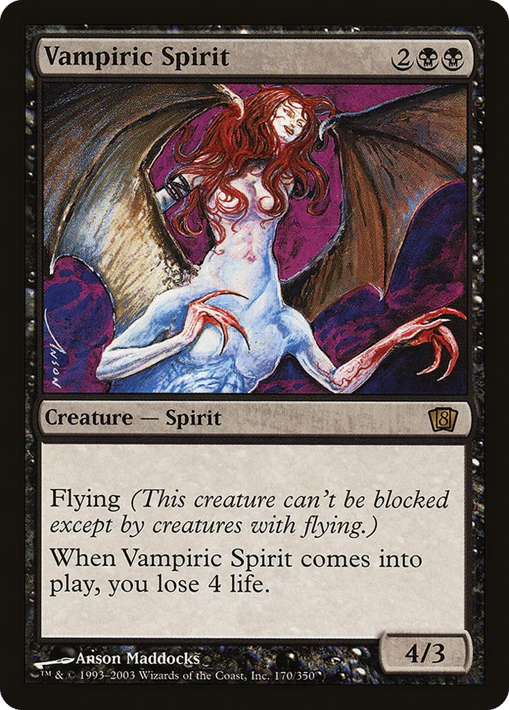 Vampiric Spirit · Eighth Edition