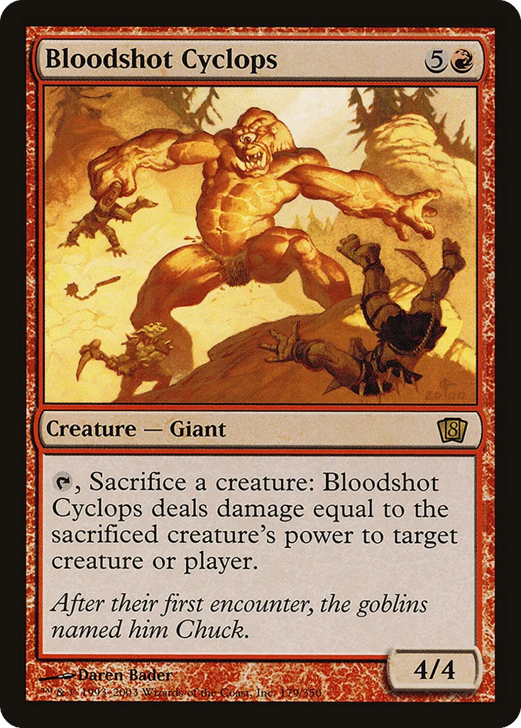 Bloodshot Cyclops · Eighth Edition