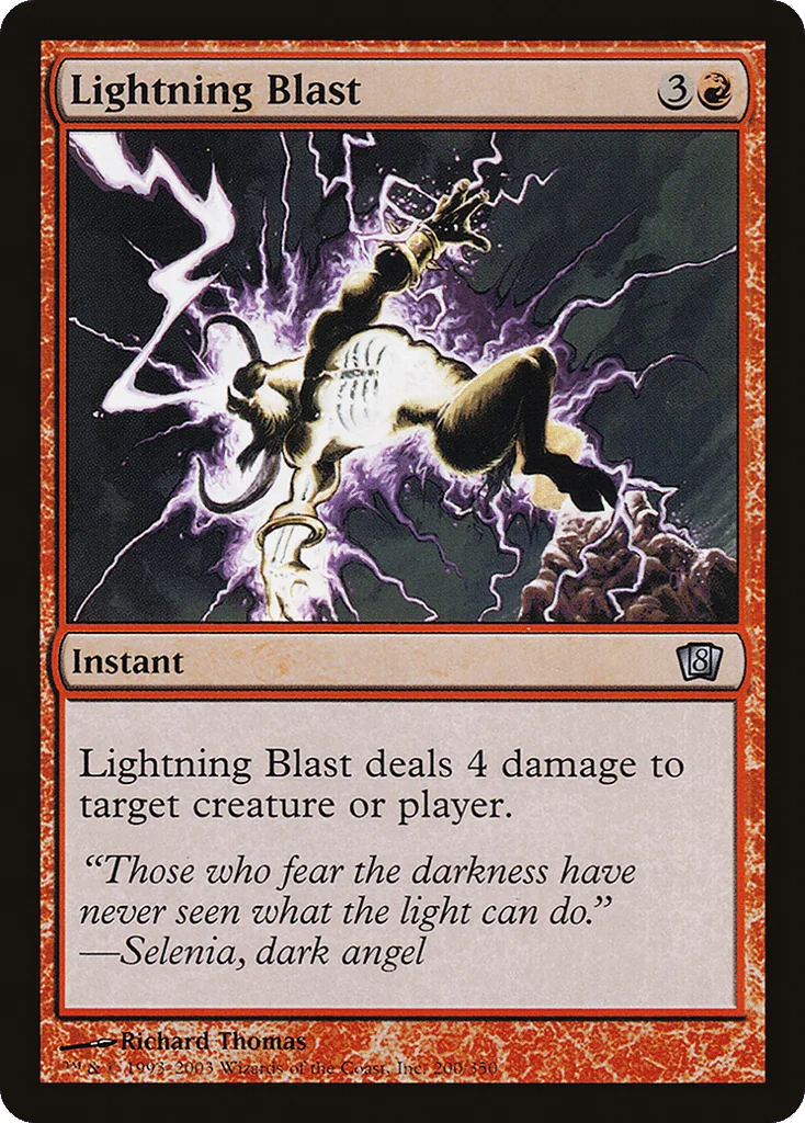 Lightning Blast · Eighth Edition