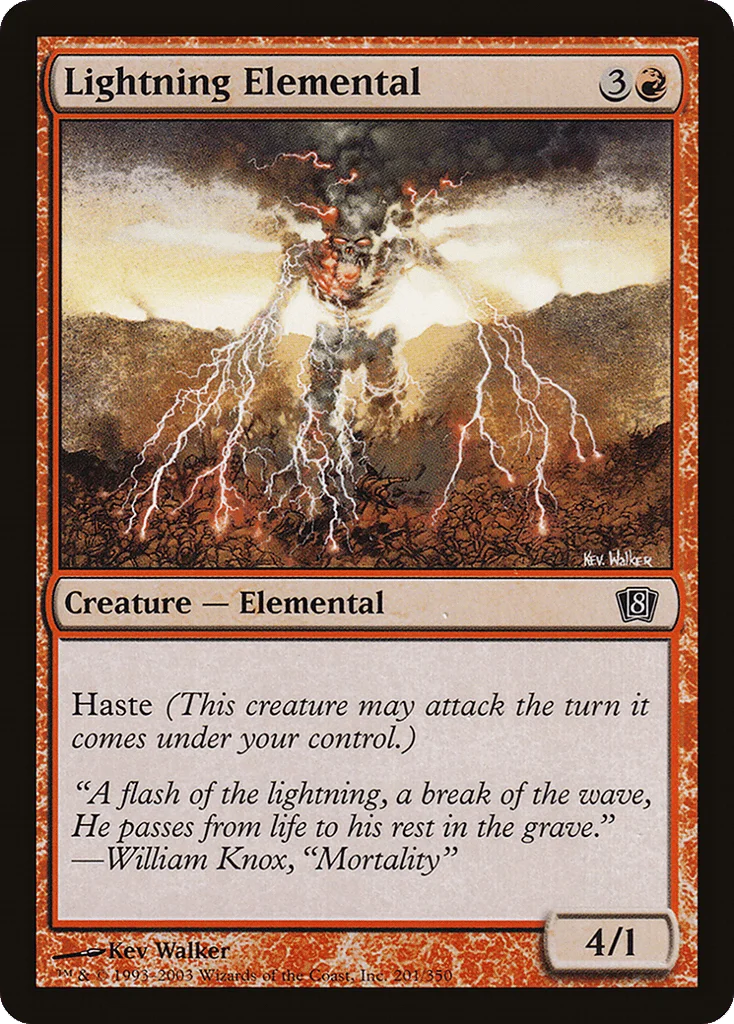 Lightning Elemental · Eighth Edition