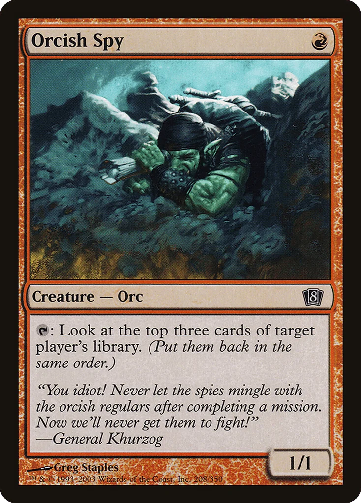 Orcish Spy · Eighth Edition