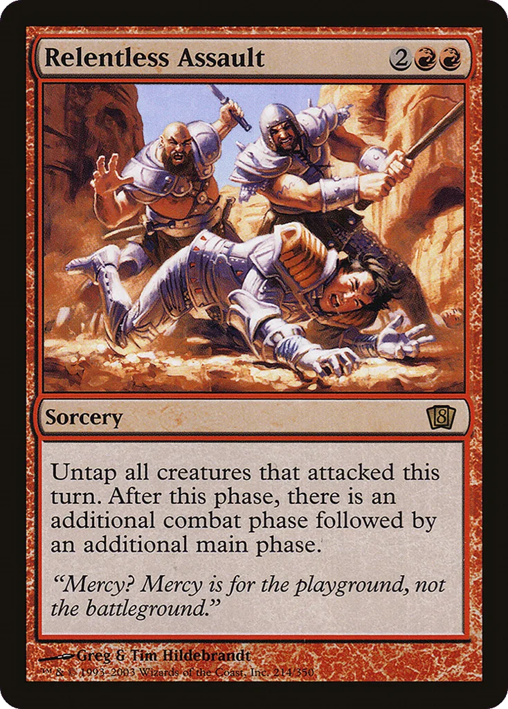 Relentless Assault · Eighth Edition